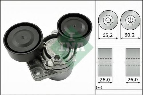 Intinzator,curea transmisie BMW Seria 6 Cupe (F13) (2010 - 2016) INA 534 0505 10 piesa NOUA