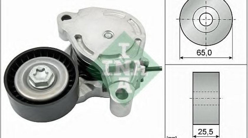 Intinzator,curea transmisie BMW X1 (F48) (2015 - 2016) INA 534 0571 10 piesa NOUA