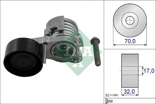 Intinzator,curea transmisie BMW X3 (F25) (2010 - 2016) INA 534 0432 10 piesa NOUA