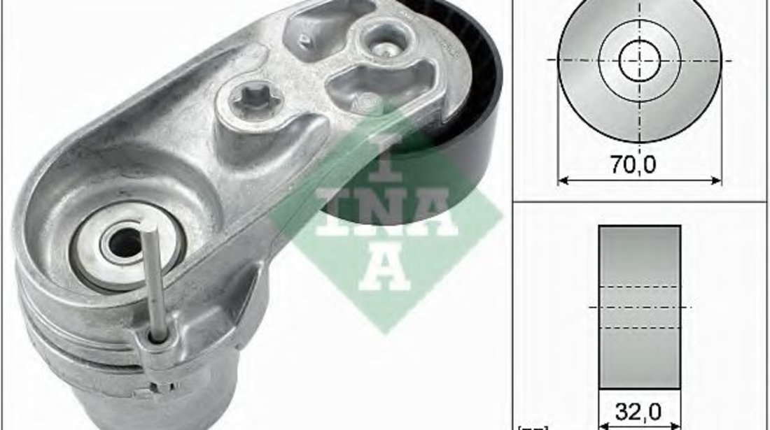 Intinzator,curea transmisie BMW X6 (F16, F86) (2014 - 2016) INA 534 0433 10 piesa NOUA