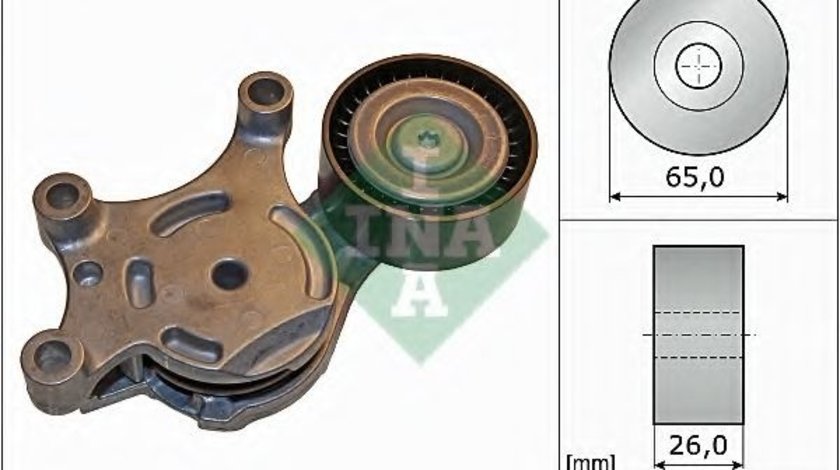 Intinzator,curea transmisie CITROEN C4 Grand Picasso II (2013 - 2016) INA 534 0075 20 piesa NOUA