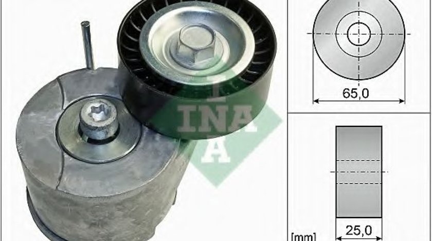 Intinzator,curea transmisie FIAT FIORINO Combi (225) (2007 - 2016) INA 534 0455 10 piesa NOUA