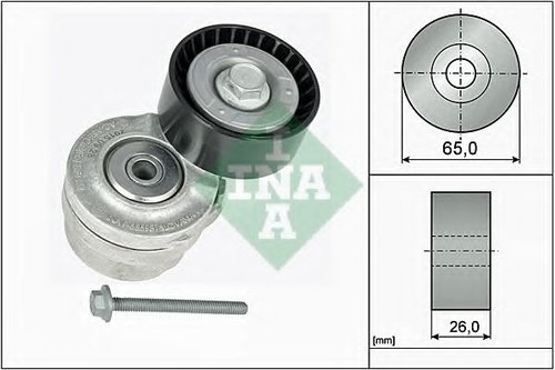 Intinzator,curea transmisie FIAT IDEA (350) (2003 - 2016) INA 534 0101 20 piesa NOUA
