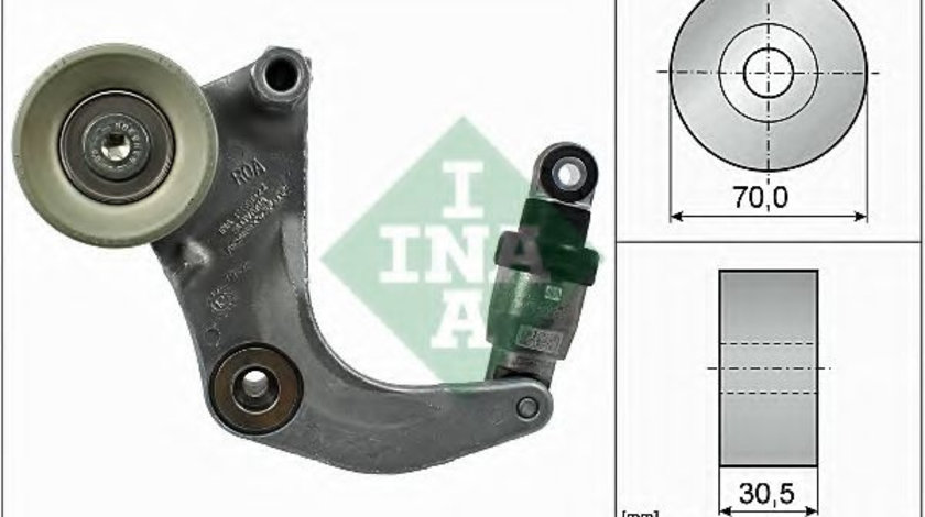 Intinzator,curea transmisie HONDA CIVIC IX Tourer (FK) (2014 - 2016) INA 534 0534 10 piesa NOUA