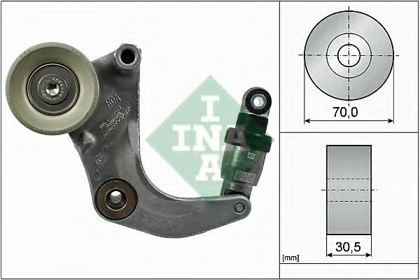 Intinzator,curea transmisie HONDA CIVIC VIII Limuzina (FD, FA) (2005 - 2012) INA 534 0534 10 piesa NOUA