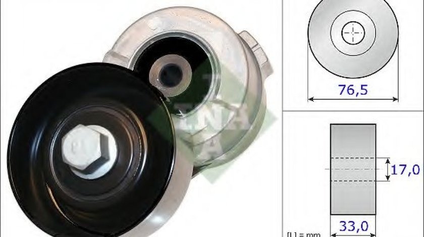 Intinzator,curea transmisie HYUNDAI H-1 Starex (H200) caroserie (1997 - 2007) INA 534 0341 10 piesa NOUA