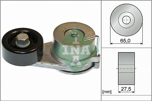 Intinzator,curea transmisie HYUNDAI SANTA FE III (DM) (2012 - 2016) INA 534 0429 10 piesa NOUA