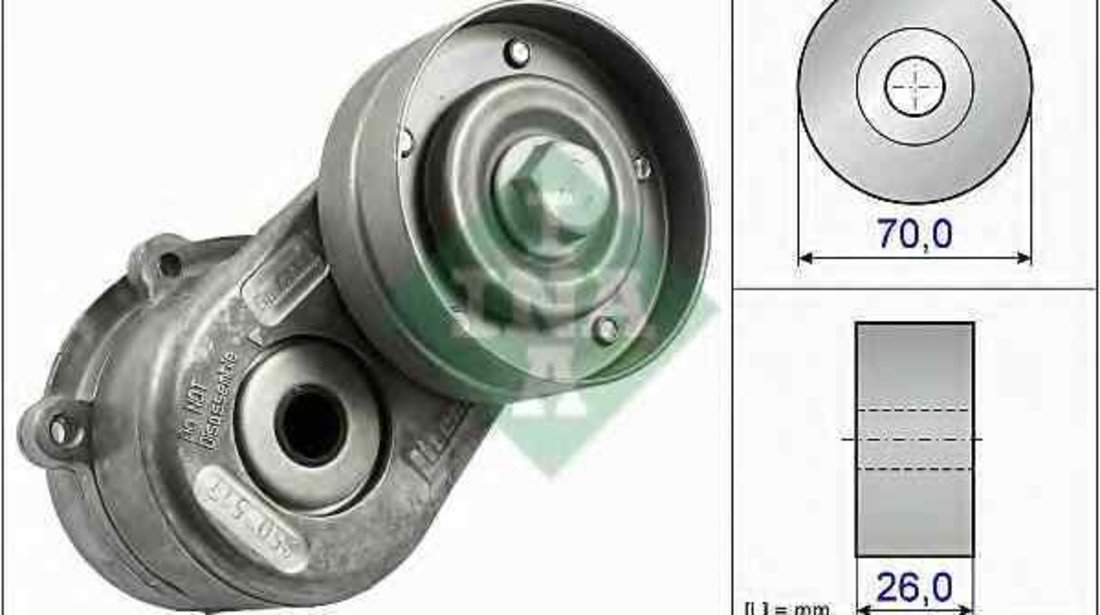 intinzator curea transmisie JEEP CHEROKEE KJ INA 534 0448 10