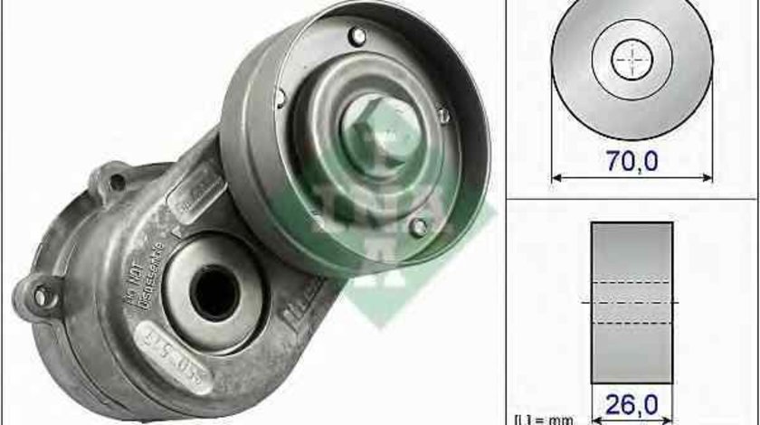 intinzator curea transmisie JEEP CHEROKEE KJ INA 534 0448 10