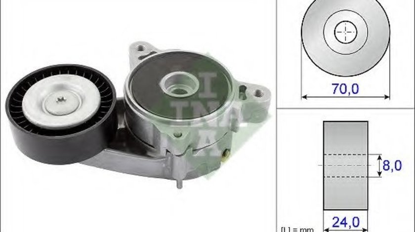 Intinzator,curea transmisie JEEP PATRIOT (MK74) (2007 - 2016) INA 534 0361 10 piesa NOUA