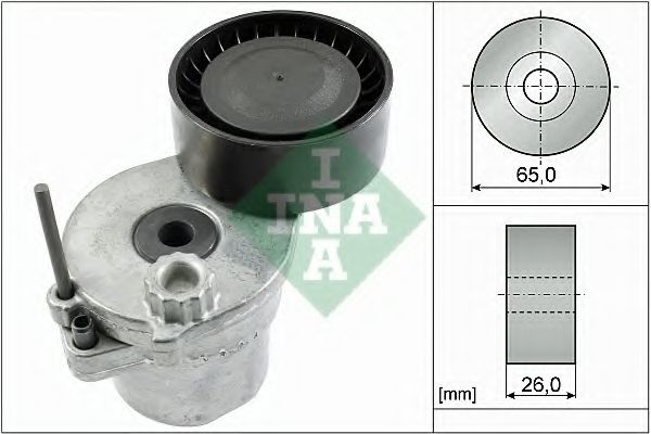 Intinzator,curea transmisie MERCEDES C-CLASS (W204) (2007 - 2014) INA 534 0570 10 piesa NOUA