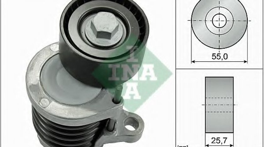 Intinzator,curea transmisie MERCEDES C-CLASS (W205) (2013 - 2016) INA 534 0591 10 piesa NOUA