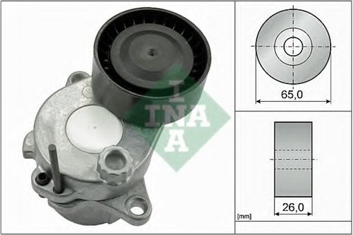Intinzator,curea transmisie MERCEDES CLS (C218) (2011 - 2016) INA 534 0592 10 piesa NOUA