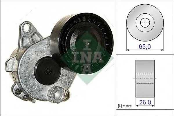 Intinzator,curea transmisie MERCEDES E-CLASS Cabriolet (A207) (2010 - 2016) INA 534 0336 10 piesa NOUA