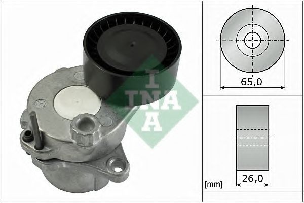 Intinzator,curea transmisie MERCEDES S-CLASS (W221) (2005 - 2013) INA 534 0443 10 piesa NOUA