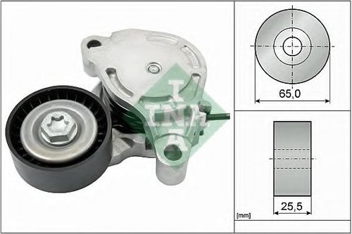 Intinzator,curea transmisie MINI MINI CLUBMAN (F54) (2015 - 2016) INA 534 0571 10 piesa NOUA