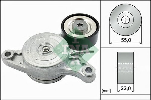 Intinzator,curea transmisie MINI MINI PACEMAN (R61) (2012 - 2016) INA 534 0420 10 piesa NOUA