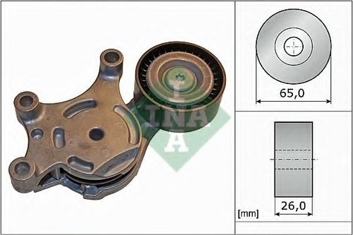 Intinzator,curea transmisie MINI MINI (R56) (2006 - 2013) INA 534 0075 20 piesa NOUA