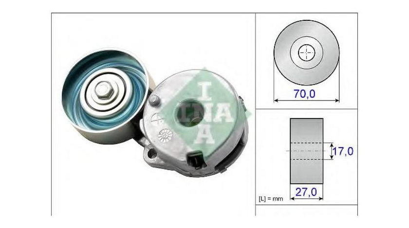 Intinzator,curea transmisie Nissan X-TRAIL (T31) 2007-2013 #2 11955ET00A