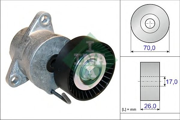 Intinzator,curea transmisie OPEL ASTRA J (2009 - 2016) INA 534 0439 10 piesa NOUA