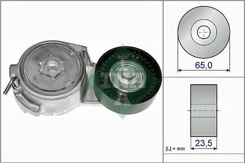 Intinzator,curea transmisie OPEL COMBO Tour (X12) (2012 - 2016) INA 534 0069 10 piesa NOUA