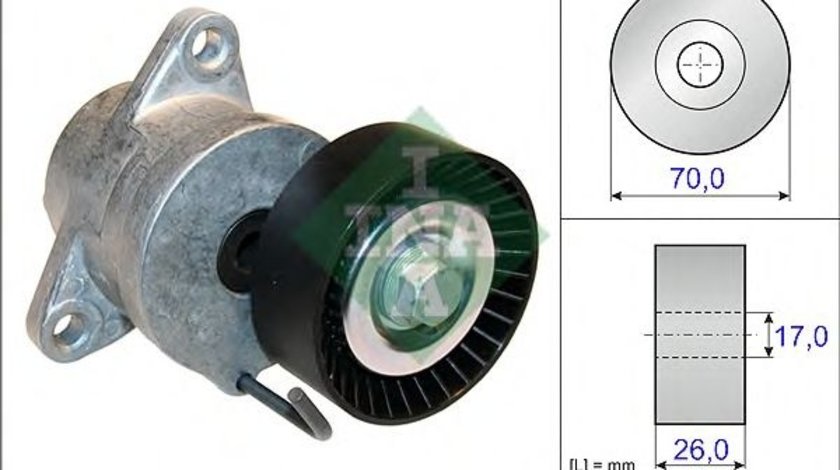 Intinzator,curea transmisie OPEL INSIGNIA Limuzina (2008 - 2016) INA 534 0439 10 piesa NOUA