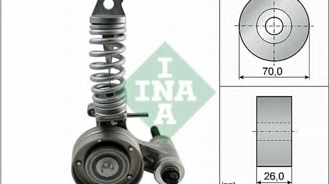 Intinzator,curea transmisie OPEL MERIVA B (2010 - 2016) INA 533 0085 30 piesa NOUA