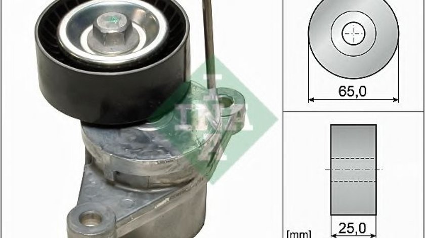 Intinzator,curea transmisie PEUGEOT 208 (2012 - 2016) INA 534 0427 10 piesa NOUA