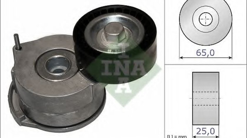 Intinzator,curea transmisie PEUGEOT 407 (6D) (2004 - 2016) INA 534 0369 10 piesa NOUA