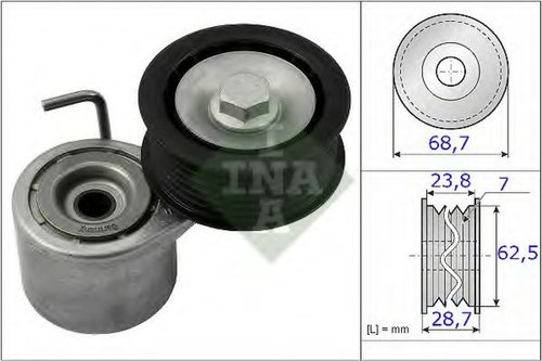 Intinzator,curea transmisie PORSCHE PANAMERA (970) (2009 - 2016) INA 534 0487 10 piesa NOUA