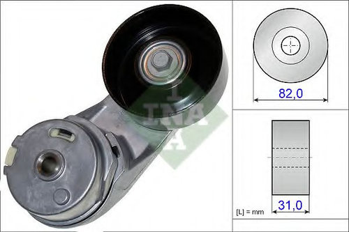 Intinzator,curea transmisie SAAB 9-5 (YS3G) (2010 - 2012) INA 534 0372 10 piesa NOUA