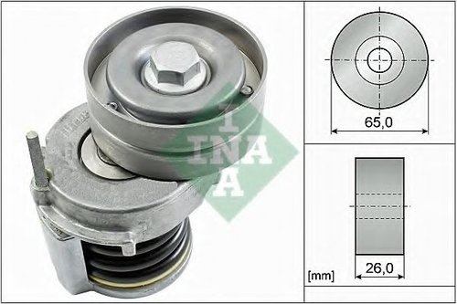 Intinzator,curea transmisie SEAT IBIZA V (6J5, 6P1) (2008 - 2016) INA 534 0346 10 piesa NOUA