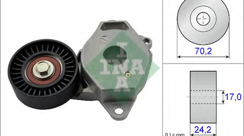 Intinzator,curea transmisie TOYOTA COROLLA Limuzina (E15) (2006 - 2016) INA 534 0409 10 piesa NOUA