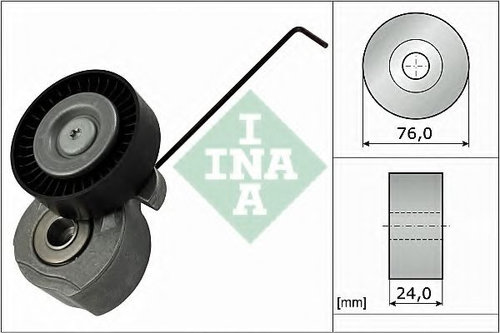Intinzator,curea transmisie VOLVO XC70 II (2007 - 2016) INA 534 0324 10 piesa NOUA