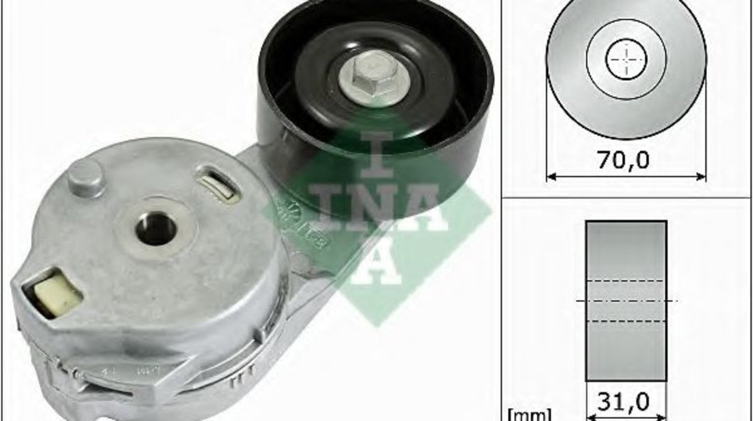 Intinzator,curea transmisie VW LT II bus (2DB, 2DE, 2DK) (1996 - 2006) INA 534 0548 10 piesa NOUA