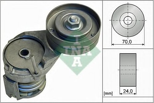 Intinzator,curea transmisie VW NEW BEETLE Cabriolet (1Y7) (2002 - 2010) INA 534 0138 30 piesa NOUA