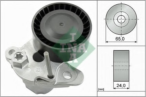 Intinzator,curea transmisie VW POLO (6R, 6C) (2009 - 2016) INA 534 0480 10 piesa NOUA