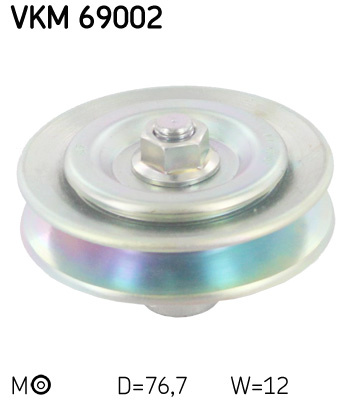 Intinzator, Curea trapezoidal (VKM69002 SKF) HOLDEN,ISUZU