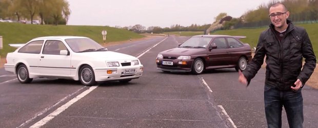 Intoarcere in timp cu Ford Sierra RS Cosworth si Escort RS Cosworth