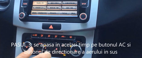 Intra AICI si afla cum ajungi la meniul secret de pe VW Passat B7