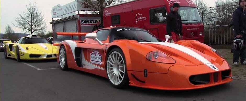 Intrecere memorabila la Nurburgring: Maserati MC12 Corsa versus Ferrari Enzo ZXX