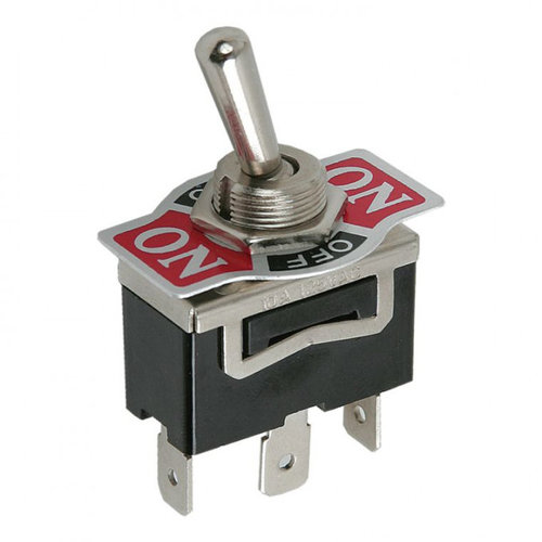 Intrerupatoare Cu Brat 1 Circuit 10A-250V ON-OFF-ON 09053