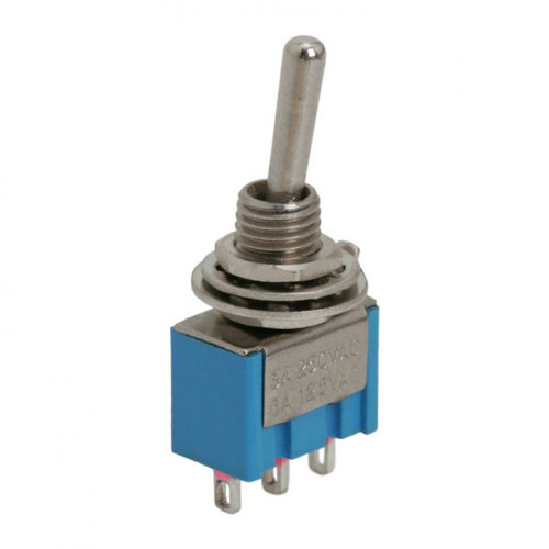 Intrerupatoare Cu Brat 1 Circuit 3A-250V ON-OFF-ON 09018