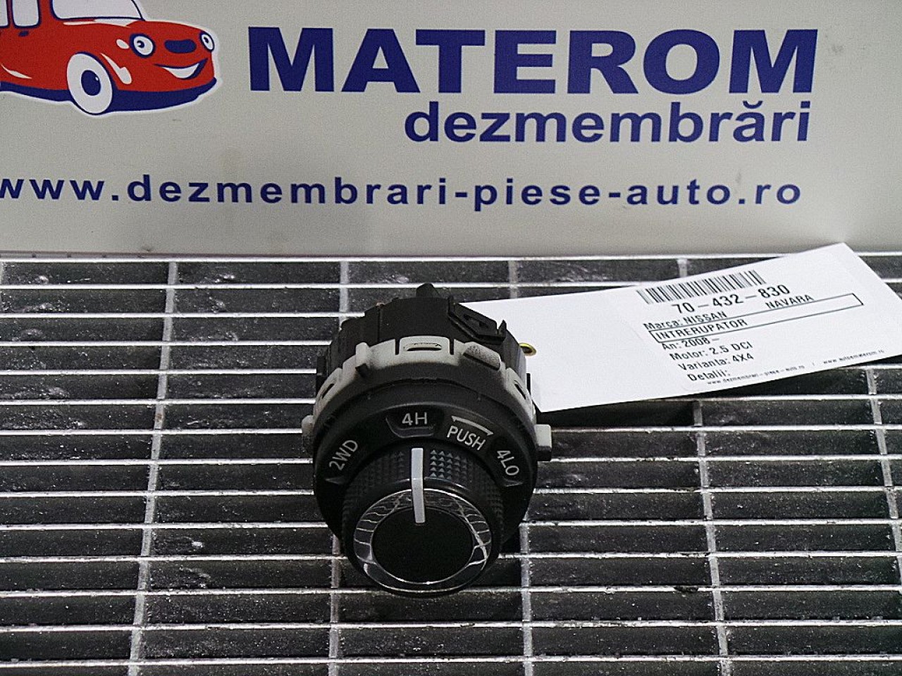 INTRERUPATOR 4X4 NISSAN NAVARA 2.5 DCI - (2010 2014)