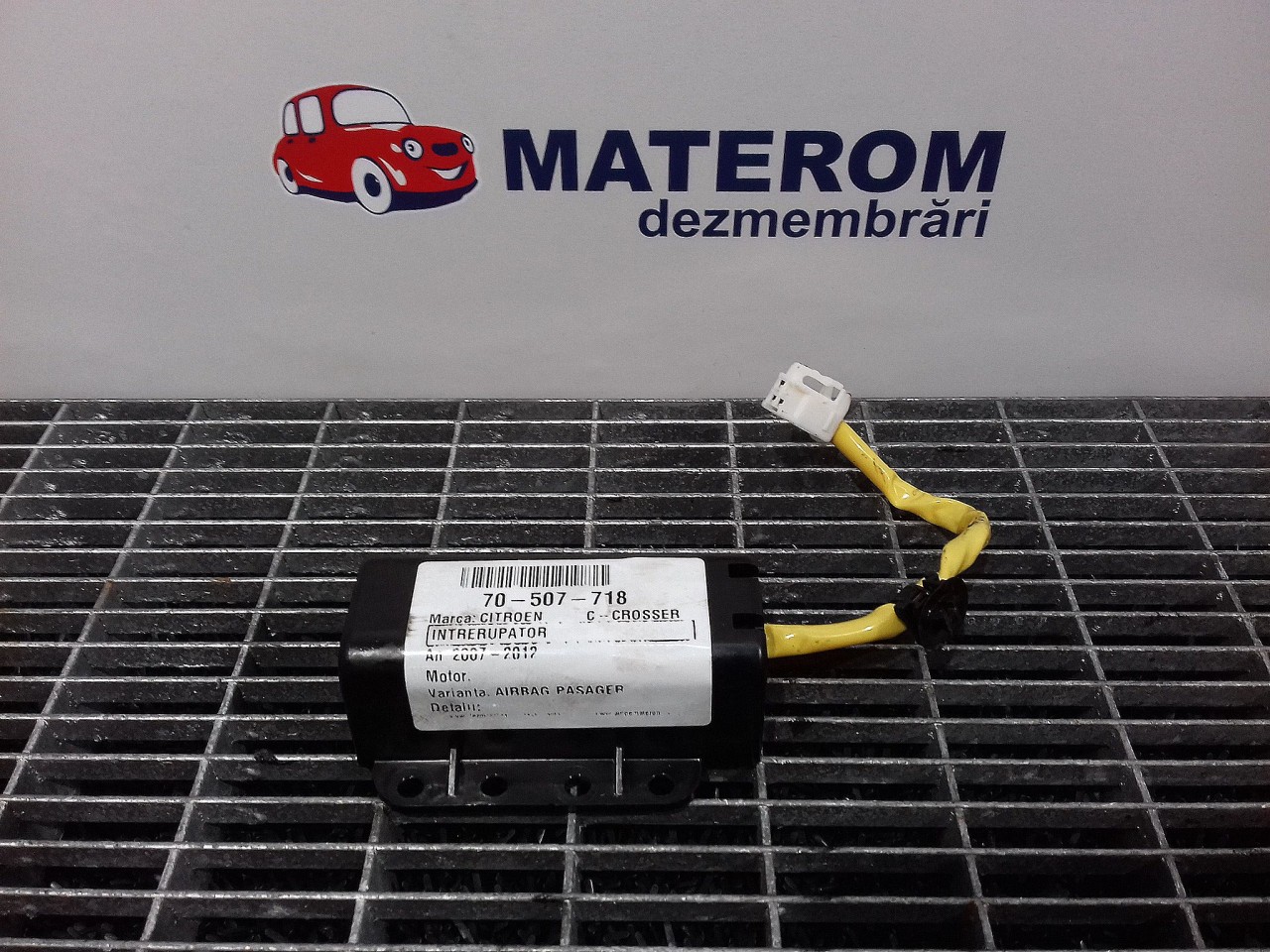 INTRERUPATOR AIRBAG CITROEN C-CROSSER C-CROSSER - - (2007 2012)