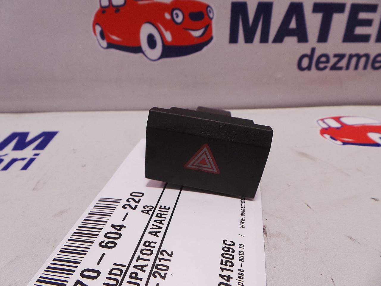 INTRERUPATOR AVARIE AUDI A3 - - (2007 2012)