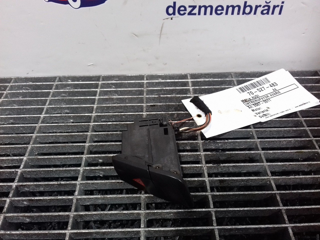 INTRERUPATOR AVARIE AUDI A4 A4 - - (2007 2011)