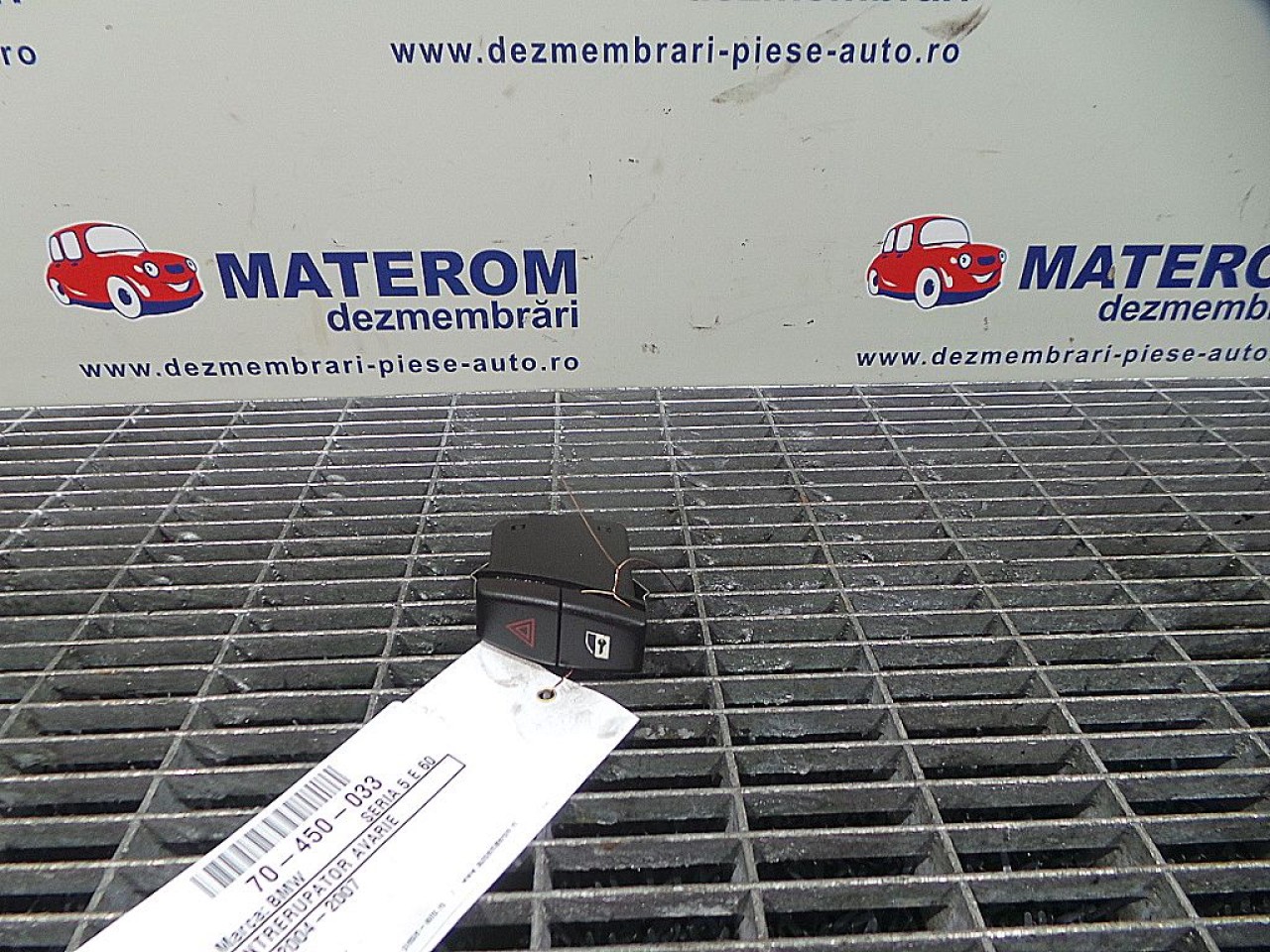 INTRERUPATOR AVARIE BMW SERIA 5 E 60 - - (2004 2007)