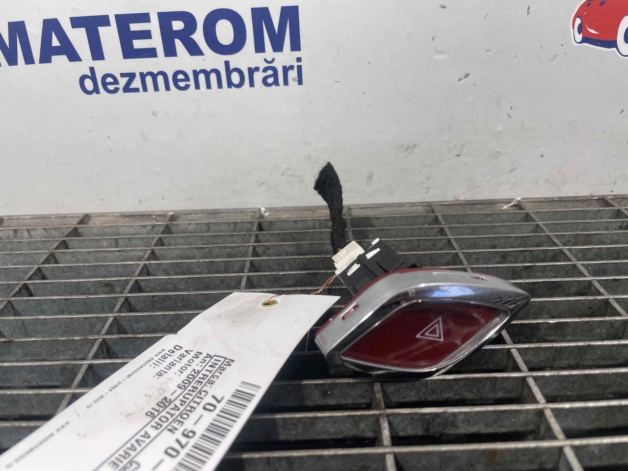 INTRERUPATOR AVARIE CITROEN C3 - - (2009 2016)