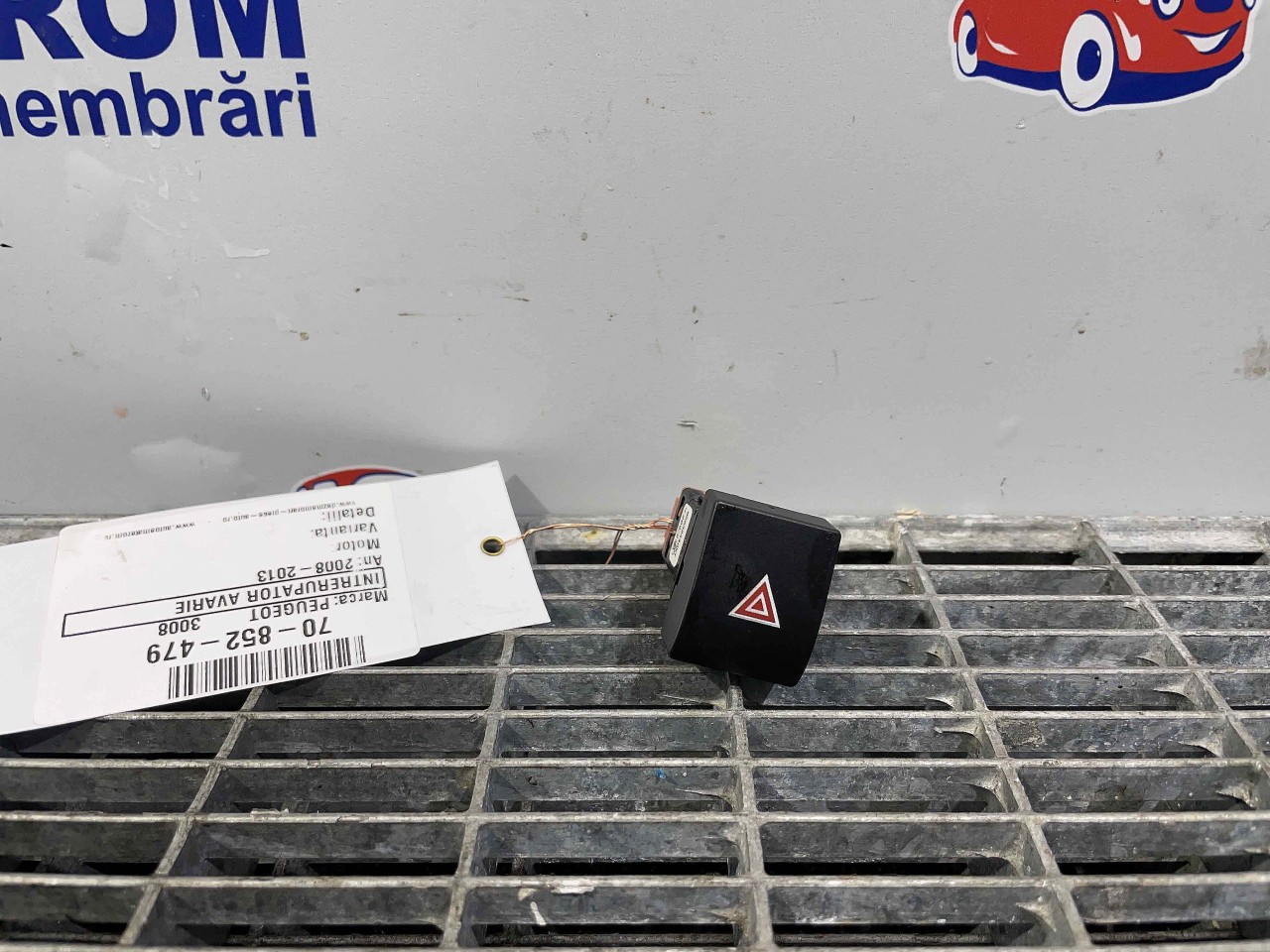 INTRERUPATOR AVARIE PEUGEOT 3008 - - (2008 2013)